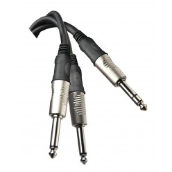 DIE HARD DHT540 kabel Jack 6.3 stereo - 2x Jack 6.3 mono